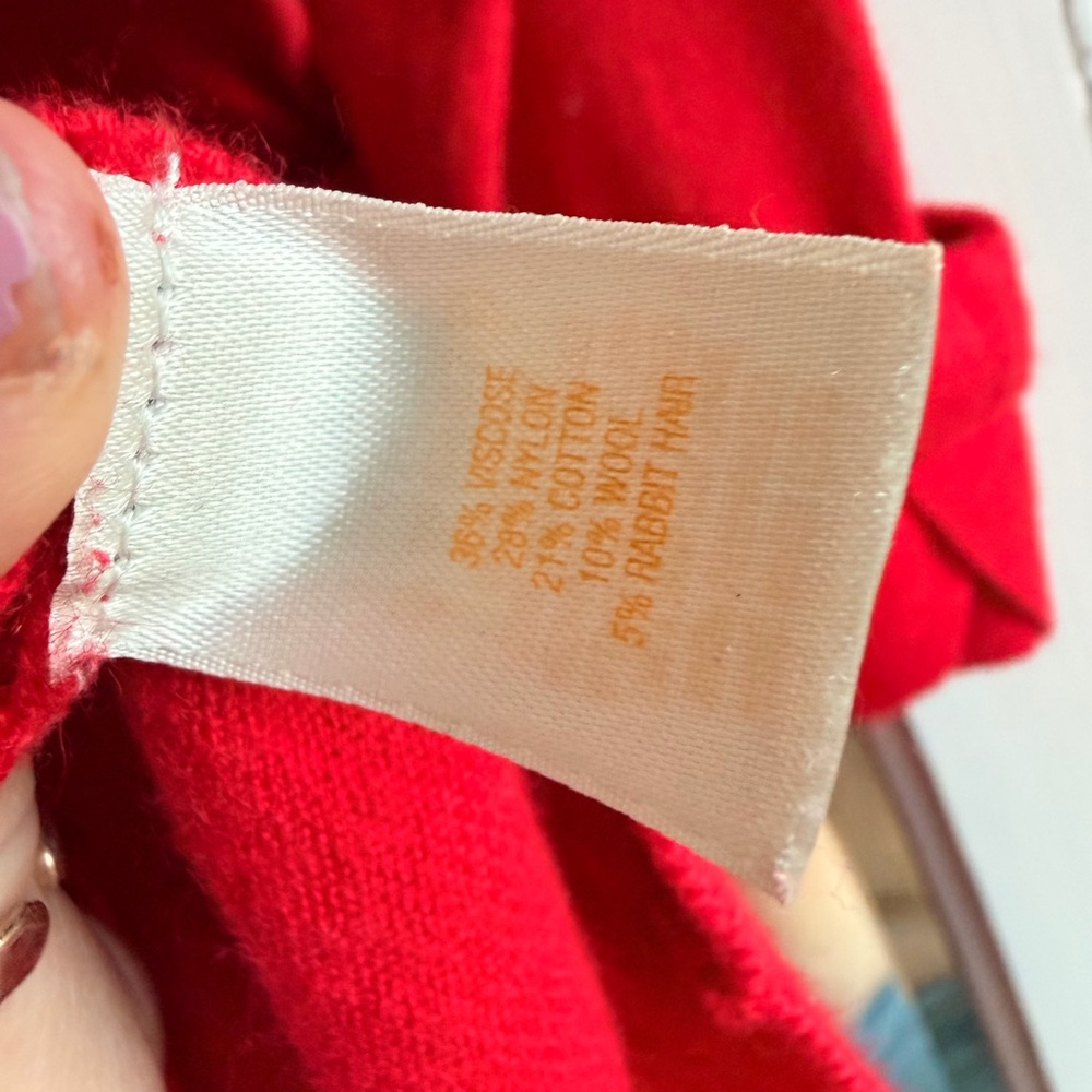 Kate Spade Cherry Red Top - Picture 4 of 8